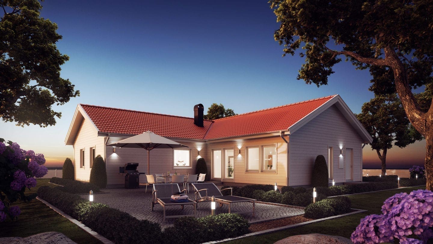 Enplanhus med smarta planlösningar – Bygg 1-planshus med oss