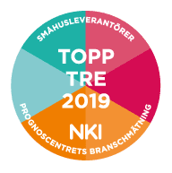 Eksjöhus utmärkelse för nöjda husköpare 2019