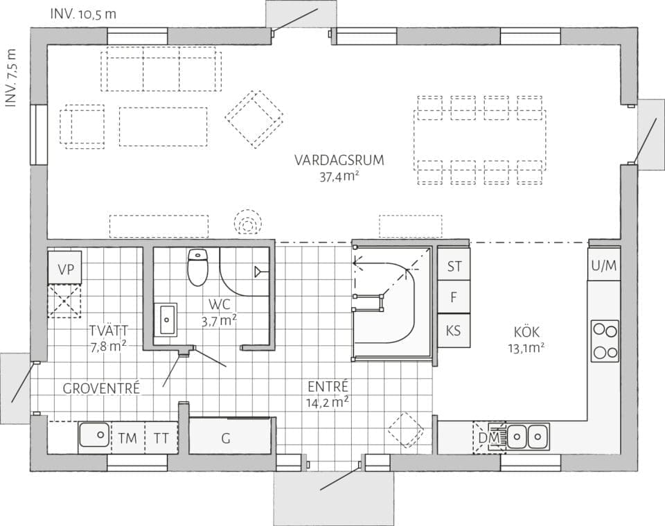 Prio 158 spegelvänd plan 1