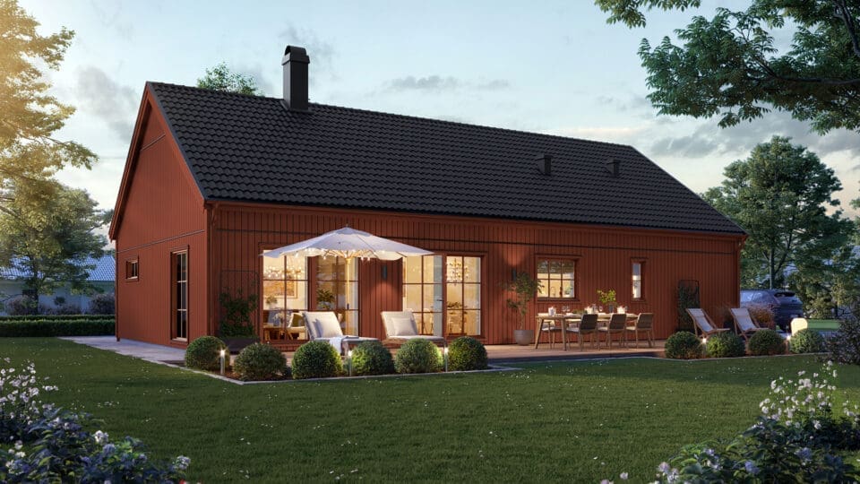 Prio 129 industriell baksida röd