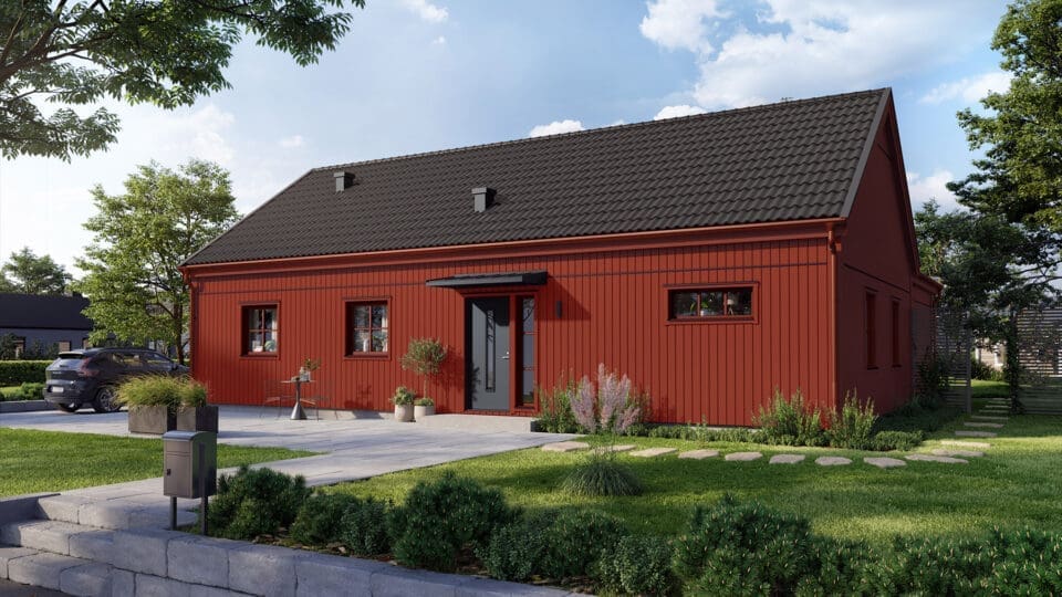 Prio 141 industriell framsida röd