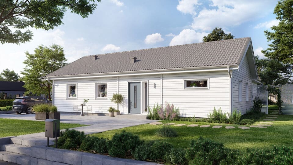 Prio 141 modern framsida vit